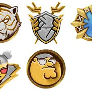 Bộ sưu tập 5 huy hiệu Medallion Fortnite Chapter 5 Season 2 in 3D