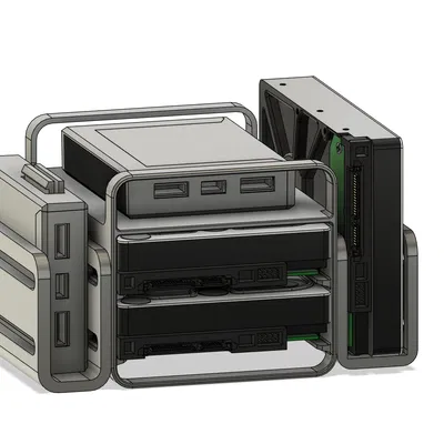 Bộ phụ kiện mở rộng cho kệ 2 ổ HDD (ZimaBoard/ZimaBlade)