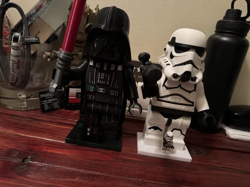 Đế trưng bày Big Bricks (cho mô hình mini-fig và tỉ lệ 6:1) - Image 1