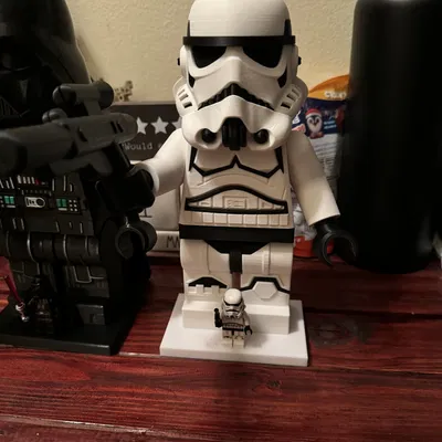 Đế trưng bày Big Bricks (cho mô hình mini-fig và tỉ lệ 6:1)