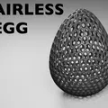 Mô hình quả trứng Airless Egg in 3D đàn hồi độc đáo - Thumbnail 1