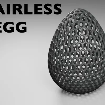 Mô hình quả trứng Airless Egg in 3D đàn hồi độc đáo