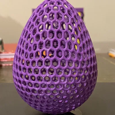 Mô hình quả trứng Airless Egg in 3D đàn hồi độc đáo