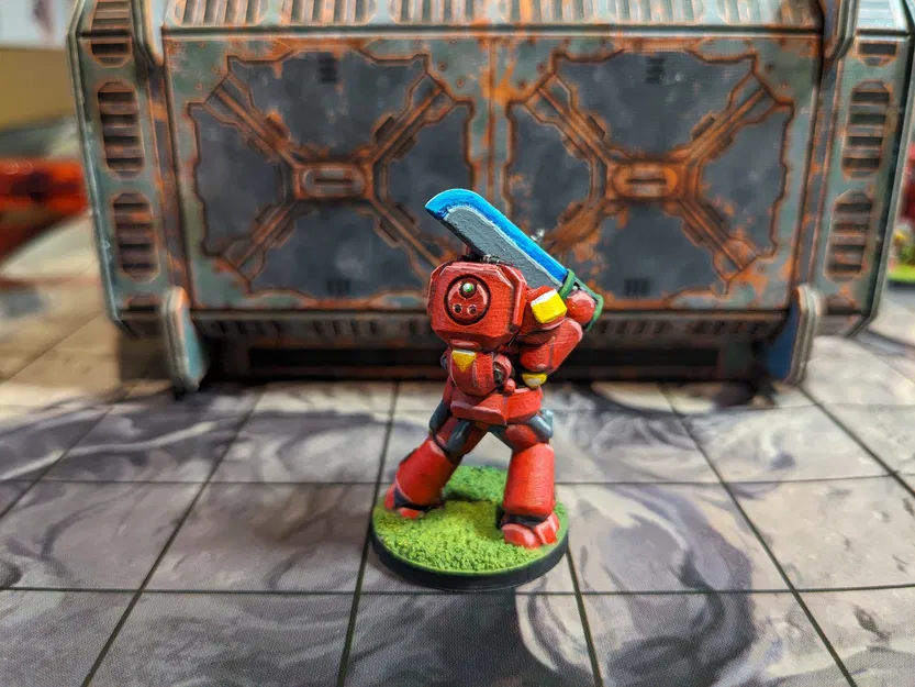 Bộ Sưu Tập Chiến Binh Không Gian 28mm (Không Cần Support) - 8 Tư Thế - Image 3