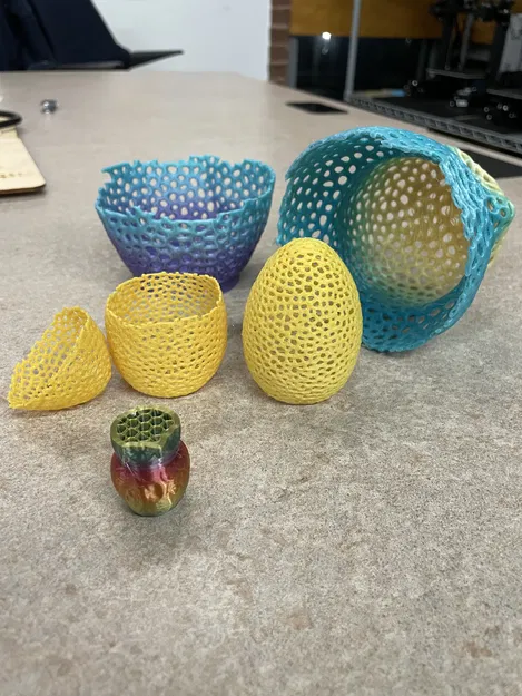 V2 Easy Print Easter Egg Voronoi (Trứng Phục sinh Voronoi bản in dễ dàng) - Image 5