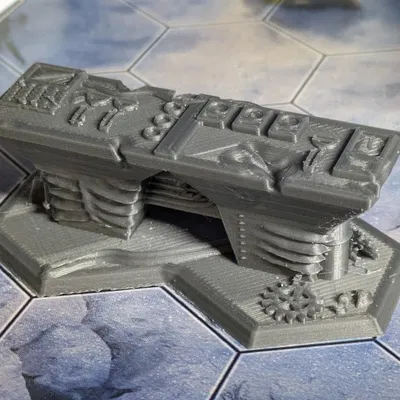 Bảng Điều Khiển Frosthaven (phong cách steampunk / robot)