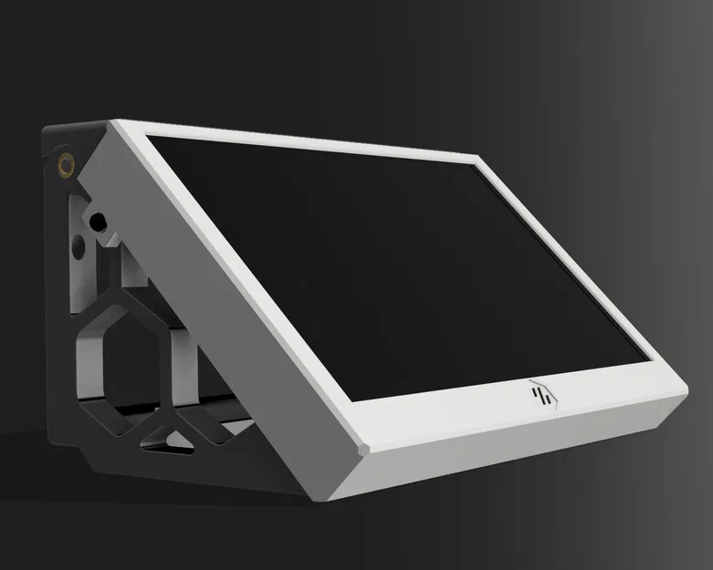 Giá đỡ màn hình WaveShare 5 inch DSI nghiêng 15 độ cho Voron 2.4 - Image 1