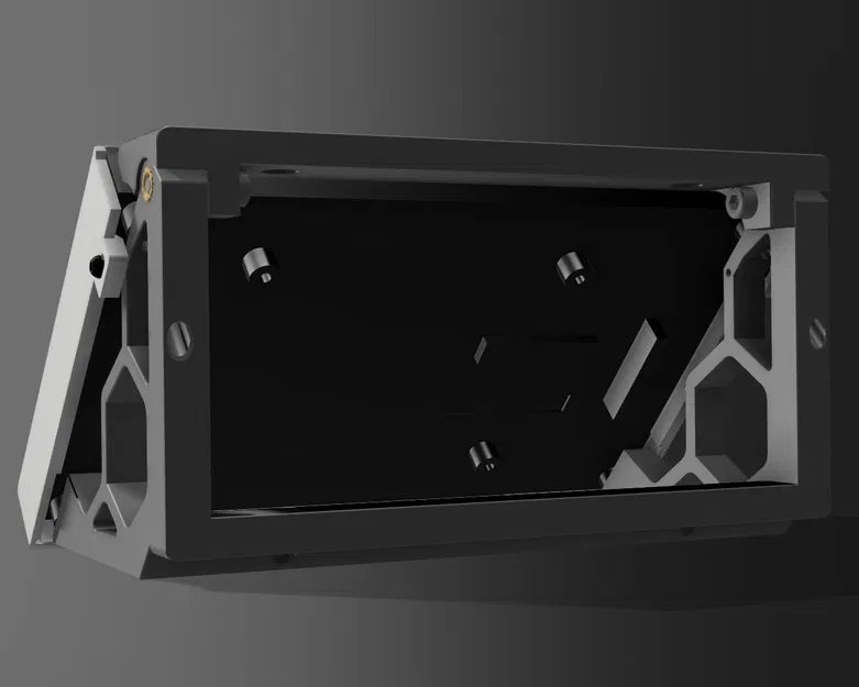 Giá đỡ màn hình WaveShare 5 inch DSI nghiêng 15 độ cho Voron 2.4 - Image 2