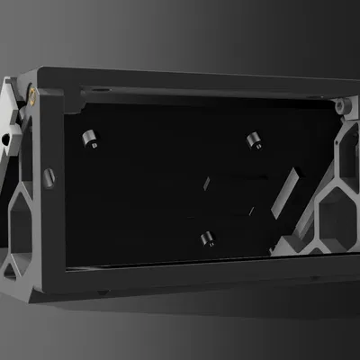 Giá đỡ màn hình WaveShare 5 inch DSI nghiêng 15 độ cho Voron 2.4