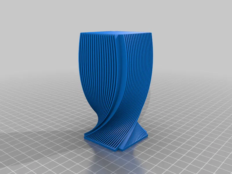 Bình hoa dạng vây, tường đơn linh hoạt - Image 4