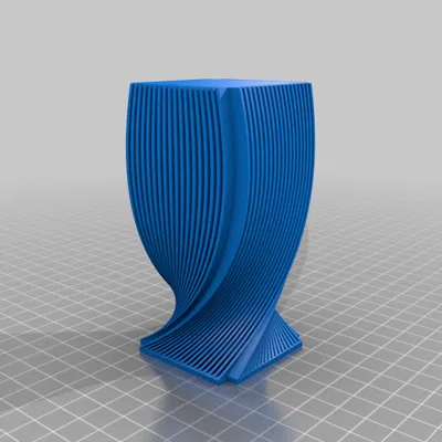 Bình hoa dạng vây, tường đơn linh hoạt