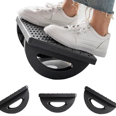 Bệ Gác Chân Công Thái Học - Giải Pháp Giảm Mỏi Khi Ngồi Làm Việc