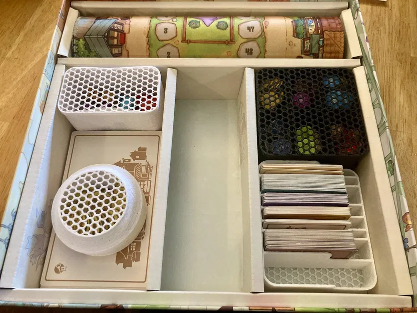 Khay đựng tối giản cho board game Flamecraft - Image 2