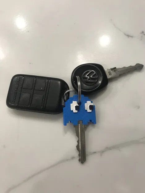 Vỏ bọc chìa khóa hình con ma PAC-MAN - Image 1