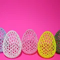 Geodesic Icosahedron Egg: Quả trứng trang trí 3D độc đáo cho lễ Phục sinh - Thumbnail 1