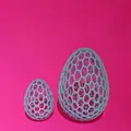 Geodesic Icosahedron Egg: Quả trứng trang trí 3D độc đáo cho lễ Phục sinh - Thumbnail 3