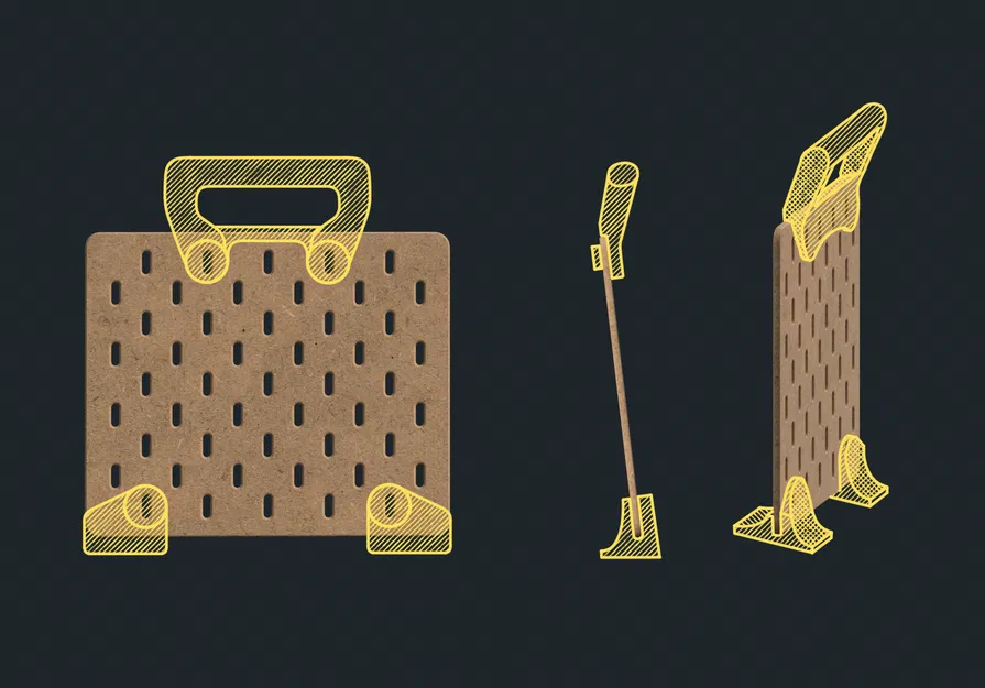 Carry That Skadis! - Bảng Pegboard Di Động - Image 5