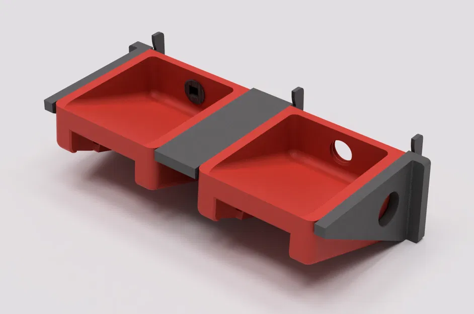 Giá treo pin Milwaukee M18 cho hệ thống bảng Wall Control DDD - Image 3