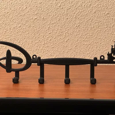Móc treo chìa khóa phong cách Disney Castle cực đẹp