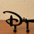 Móc treo chìa khóa phong cách Disney Castle cực đẹp - Thumbnail 3