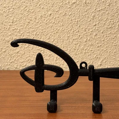 Móc treo chìa khóa phong cách Disney Castle cực đẹp