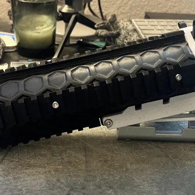 Nòng súng phóng rocket/lựu đạn CO2 190mm với 4 đường ray Picatinny