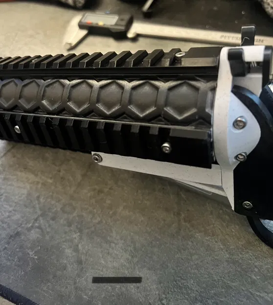 Nòng súng phóng rocket/lựu đạn CO2 190mm với 4 đường ray Picatinny - Image 3