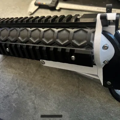 Nòng súng phóng rocket/lựu đạn CO2 190mm với 4 đường ray Picatinny