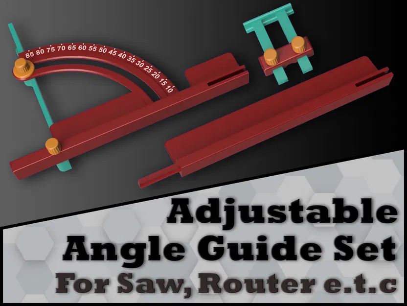 Bộ Thước đo góc và Thanh dẫn hướng cưa đa năng cho xưởng mộc của bạn - Image 1
