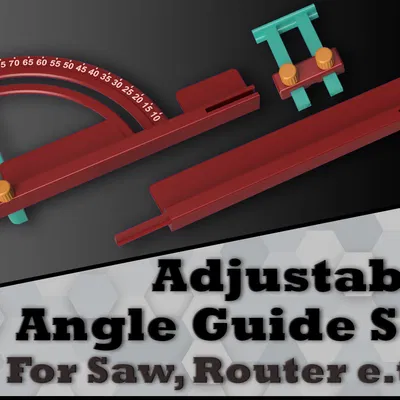 Bộ Thước đo góc và Thanh dẫn hướng cưa đa năng cho xưởng mộc của bạn