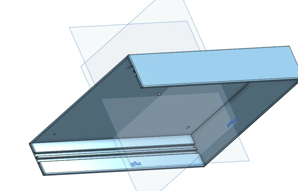 Ngăn kéo gắn dưới bàn làm việc phong cách tối giản - Image 2