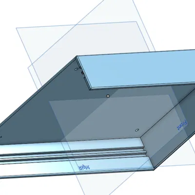 Ngăn kéo gắn dưới bàn làm việc phong cách tối giản