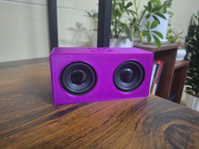 Vỏ loa 3D Bluetooth mini cho mô-đun TG-113 tự lắp ráp - Image 1