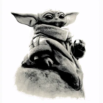 Grogu - Mô hình Hueforge