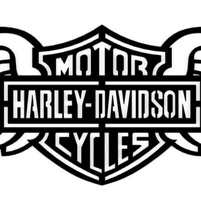 Mô hình trang trí logo Harley-Davidson in 3D cực chất