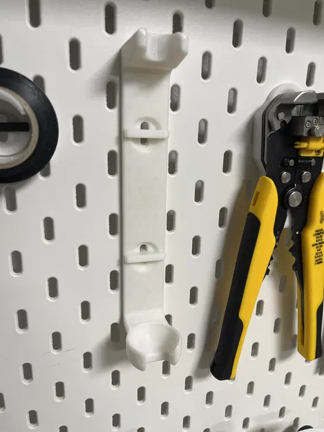 Giá treo máy vặn vít WORX WX242 cho bảng Skadis (Hệ thống T-Clip) - Image 10