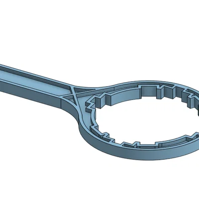 Cờ-lê mở cốc lọc nước 3D tiện dụng cho gia đình