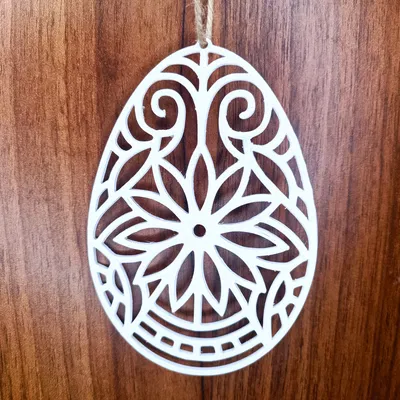 Mô hình quả trứng Phục sinh 2D trang trí tường và cửa