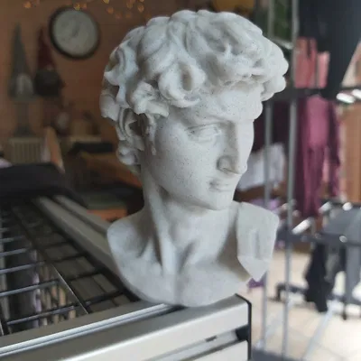 Tượng David - Đã sửa lỗi và cắt sẵn để in tối ưu nhất