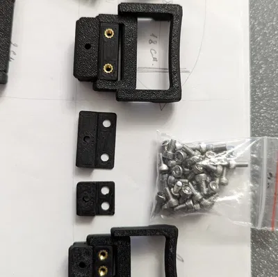 Bộ chốt gài tấm đáy Voron 2.4 kèm dụng cụ tạo lỗ