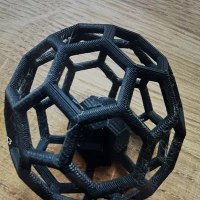 Mẫu in 3D đồ chơi bóng lục giác cho mèo cưng