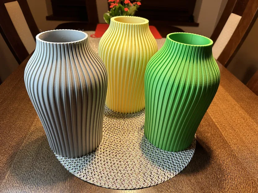 Mẫu bình hoa Vase no1 in 3D hiện đại, dễ dàng tùy chỉnh kích thước - Image 1