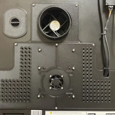 Bộ MOD tấm ốp lưng QIDI Tech X-Plus3 (hỗ trợ quạt 80mm, 120mm & ống xả)