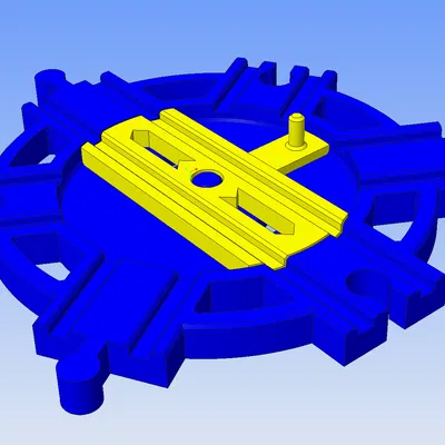 Bàn xoay tàu hỏa Ikea Brio