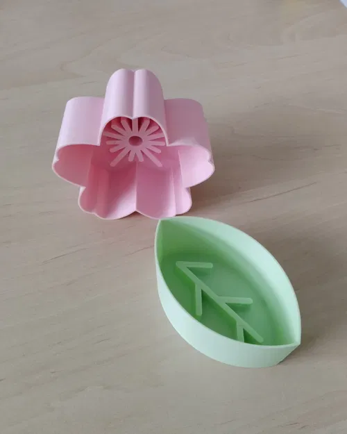 Bộ Khuôn Cát 3D Hình Hoa Anh Đào và Lá - Đồ Chơi Sáng Tạo Cho Bé - Image 4