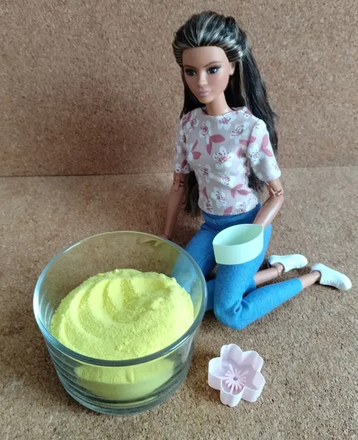 Bộ Khuôn Cát 3D Hình Hoa Anh Đào và Lá - Đồ Chơi Sáng Tạo Cho Bé - Image 7