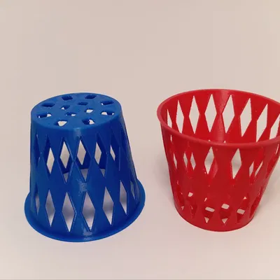 Rọ nhựa trồng cây thủy sinh 3D printing cho bể cá tiện lợi