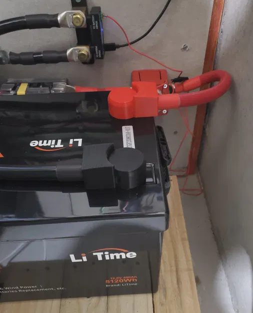 Nắp bảo vệ cực pin cho đai ốc lục giác M8 - Dành cho pin LiFePO4 - Image 1