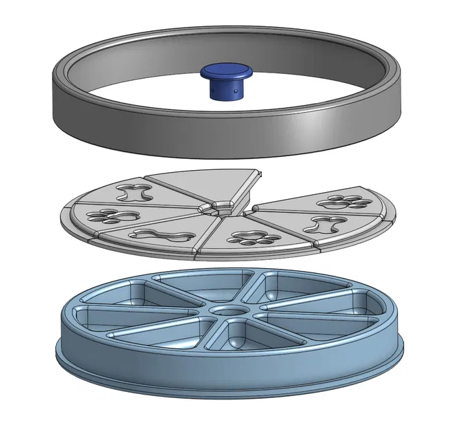 Đồ chơi xếp hình cho chó (Dog Puzzle Feeder) - Image 2