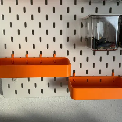 Bộ sưu tập kệ Ikea Skadis thành dày